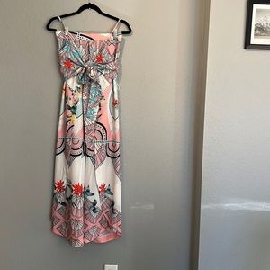 Two piece tropical set size L